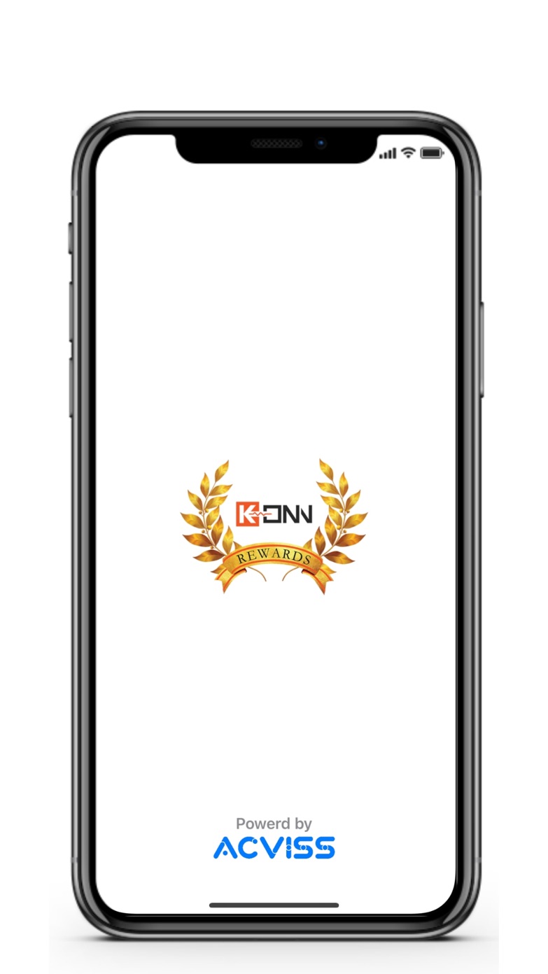 K-ONN Rewards app launch screen